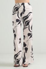 Picture of Printed wide leg pants