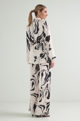 Picture of Printed wide leg pants