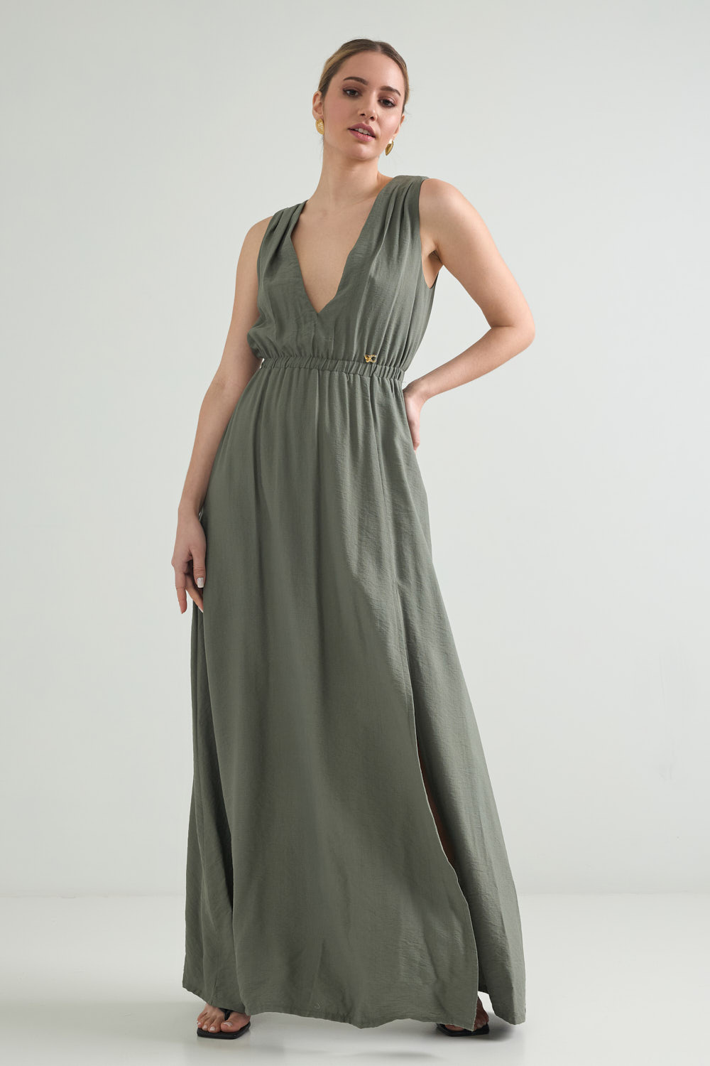 Picture of Low-cut maxi dress