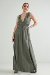 Picture of Low-cut maxi dress