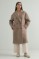 Picture of Long oversized coat with double buttons