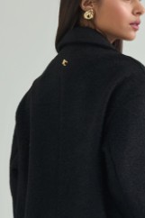 Picture of Long oversized coat with double buttons