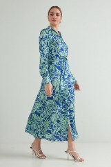 Picture of Printed shirtdress