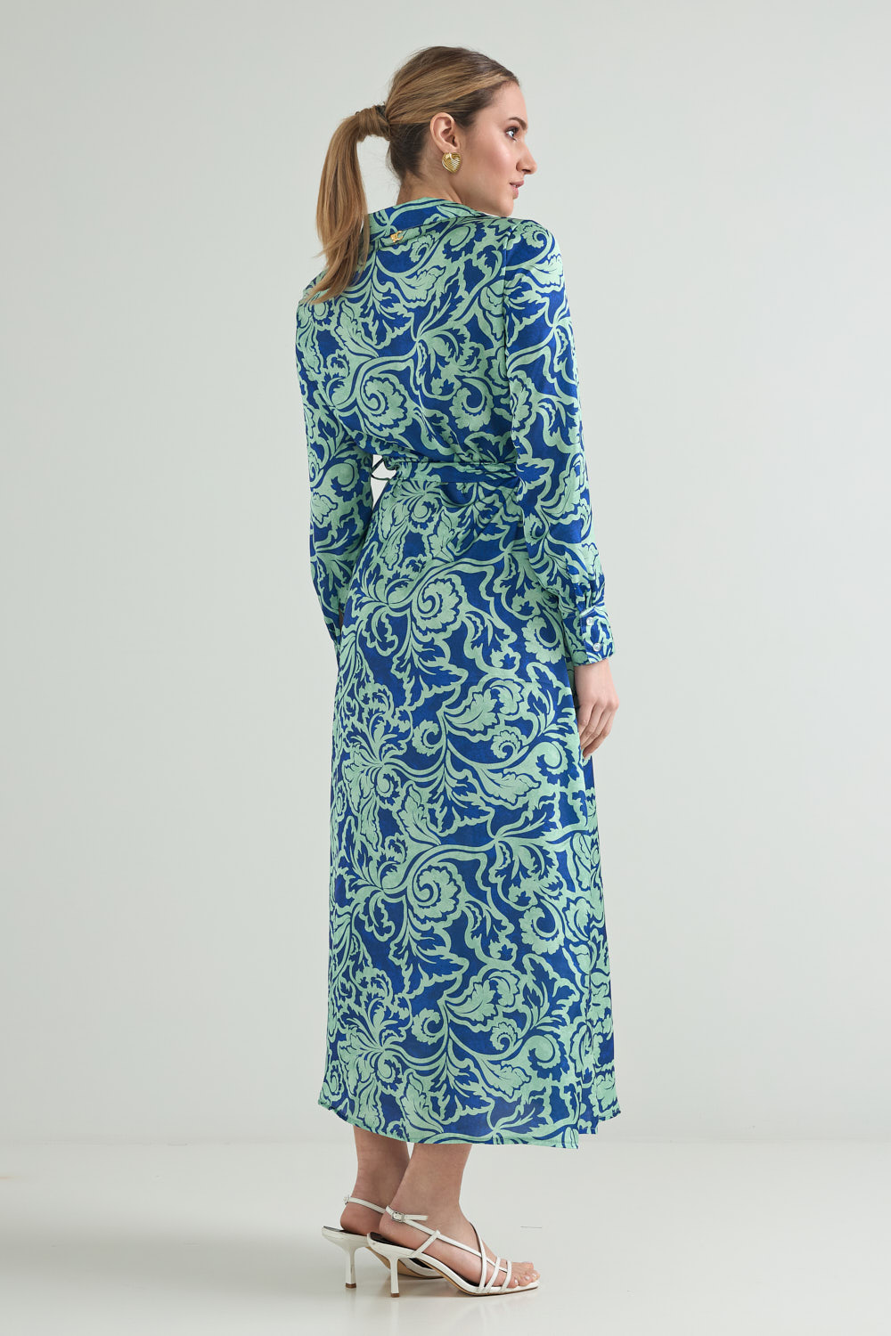 Picture of Printed shirtdress