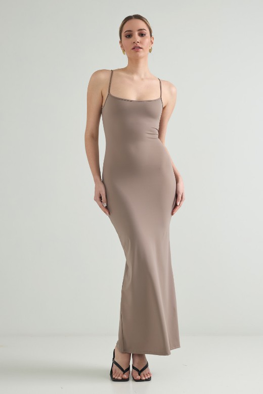 Picture of Long stretch strap dress
