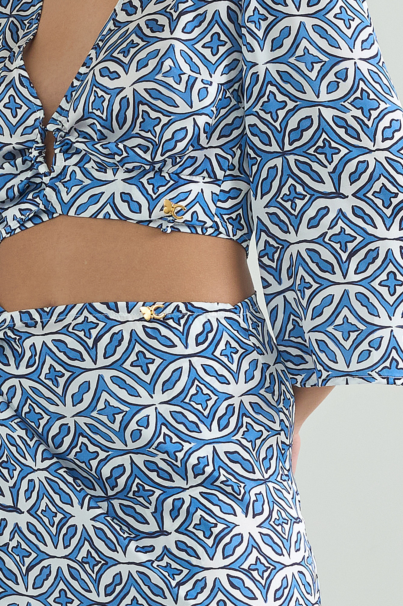 Picture of Wrap printed top