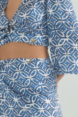 Picture of Wrap printed top
