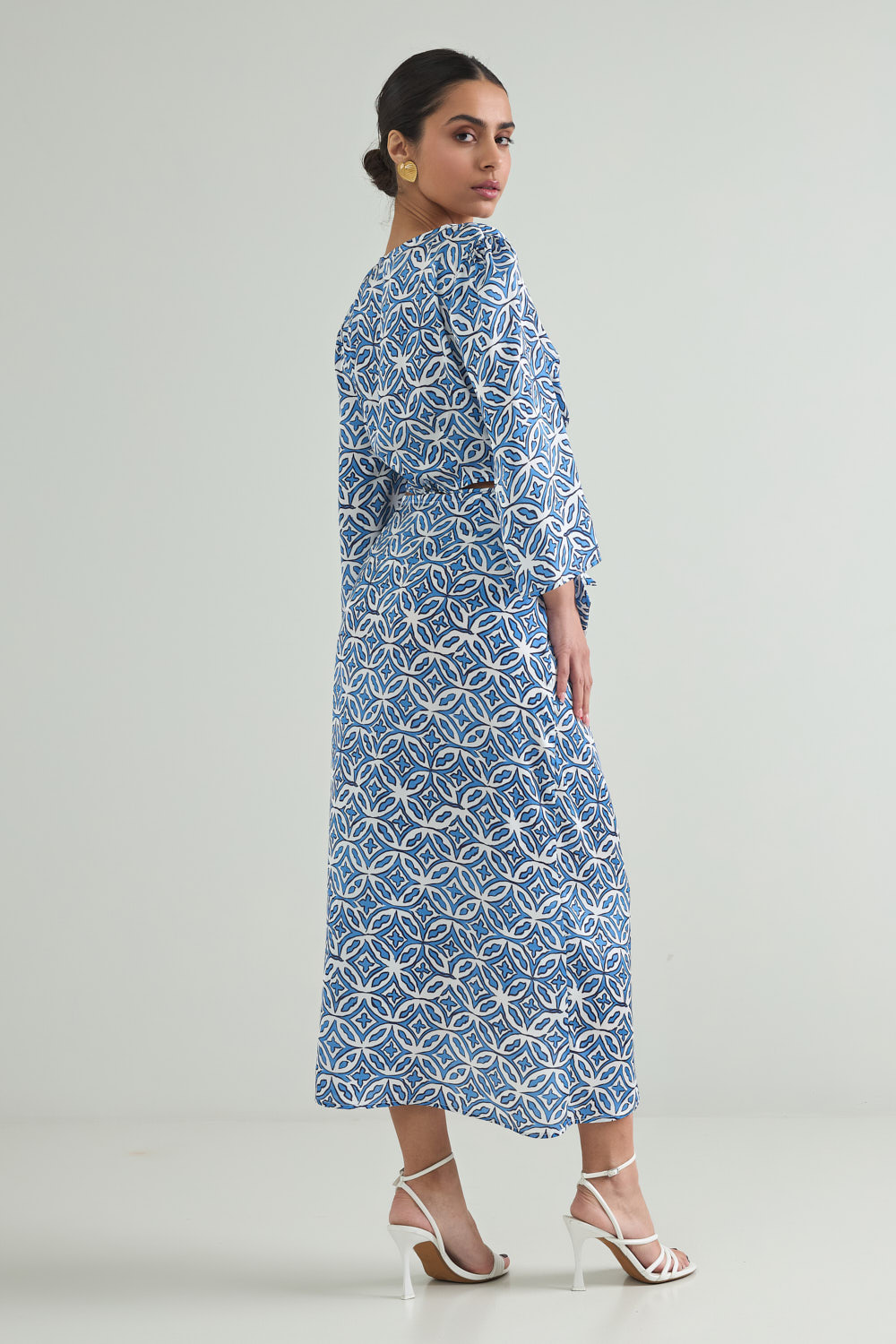 Picture of Wrap printed top