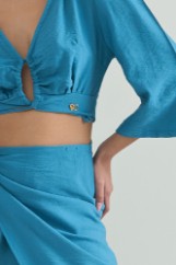 Picture of Wrap cropped top