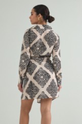 Picture of Wrap dress with tie knot
