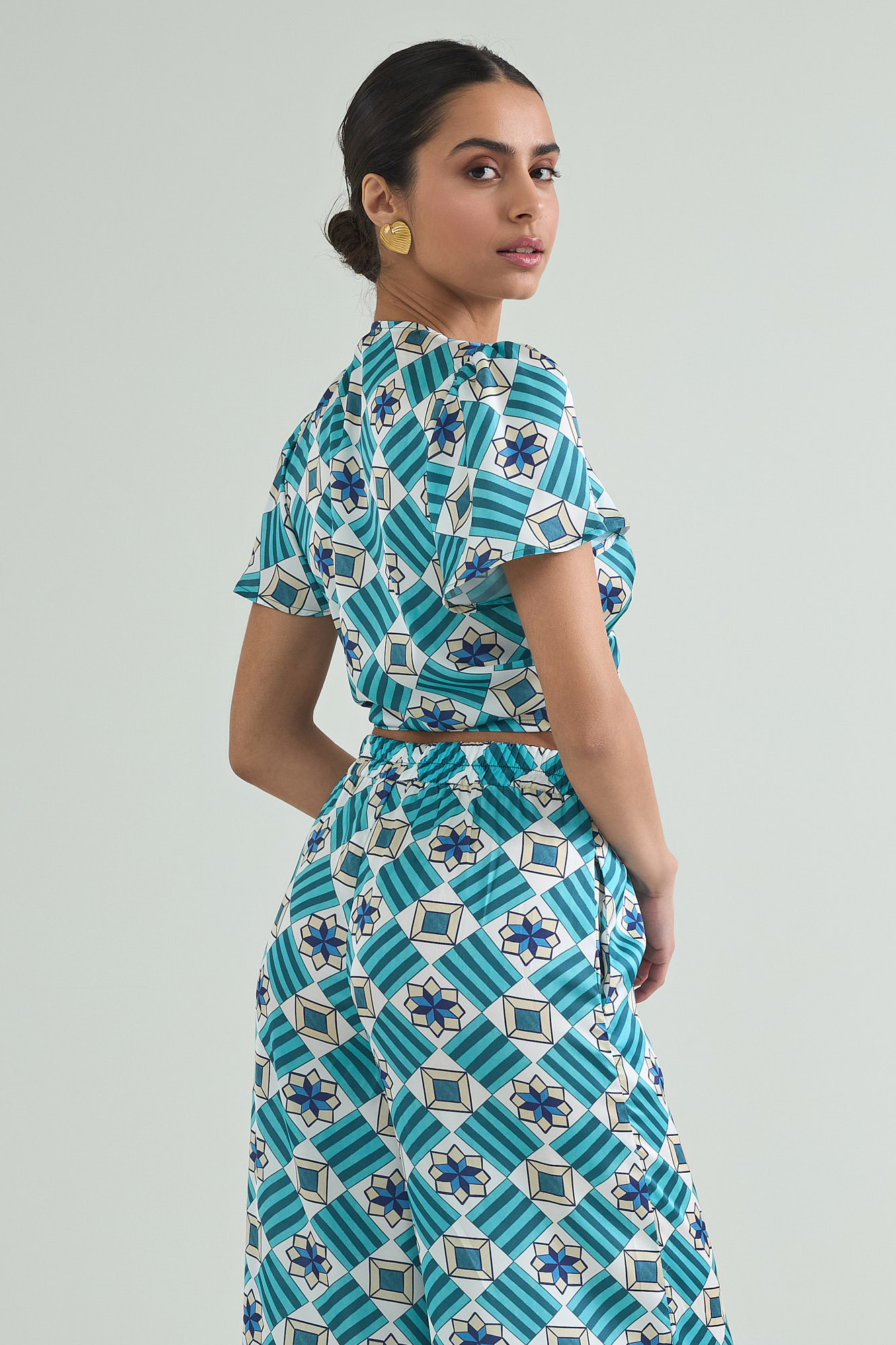 Picture of Printed crop top