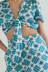 Picture of Printed crop top
