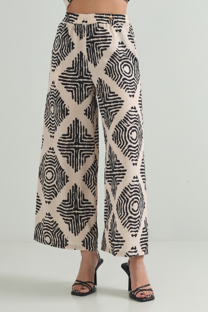 Picture of Printed pants with waistband