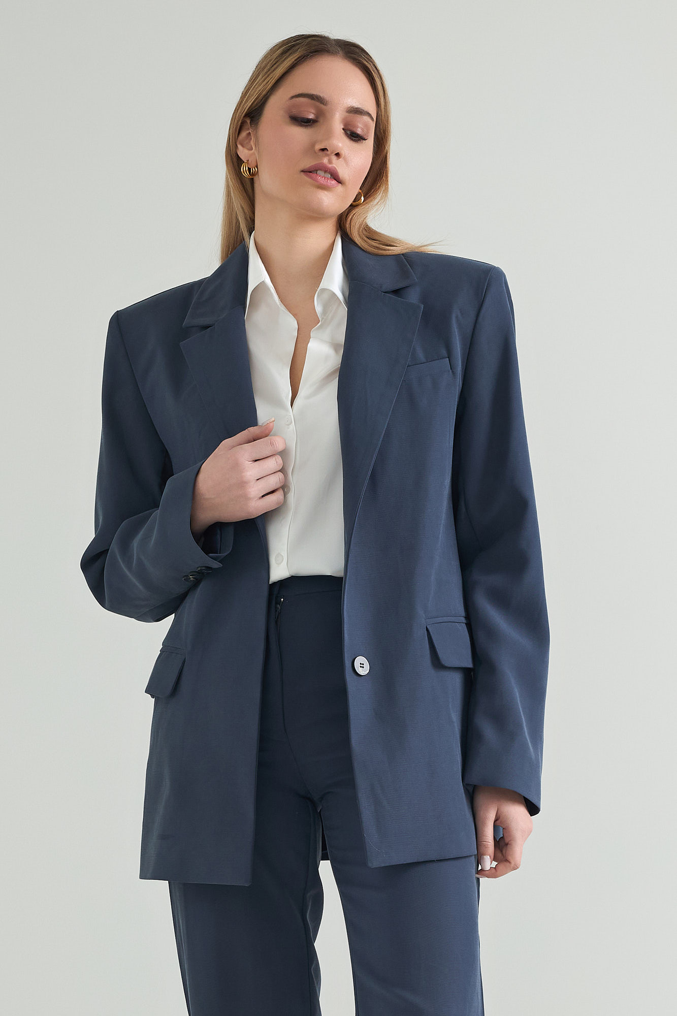 Picture of Oversized padded blazer