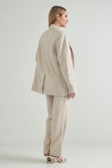 Picture of Oversized linen blazer