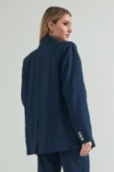 Picture of Oversized linen blazer