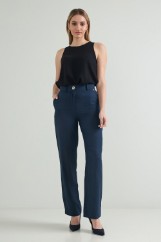 Picture of Tailored linen pants