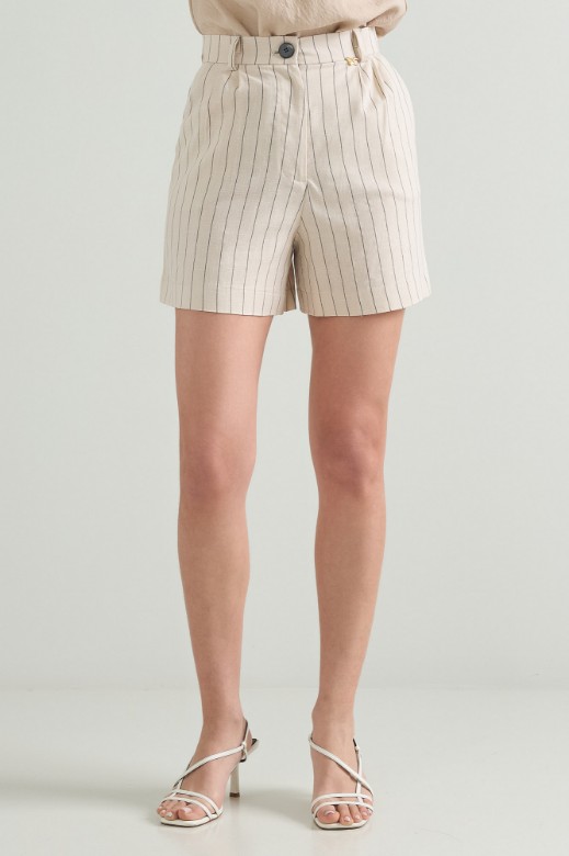 Picture of Tailored striped shorts