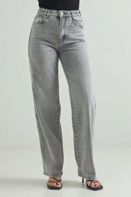 Picture of Denim pants with waistband