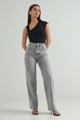 Picture of Denim pants with waistband