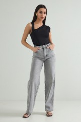 Picture of Denim pants with waistband