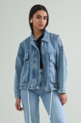 Picture of Denim jacket with waistband