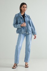 Picture of Denim jacket with waistband