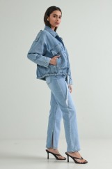 Picture of Denim jacket with waistband