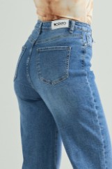 Picture of Denim wide leg jeans