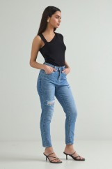 Picture of Ripped highwaisted jeans