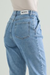 Picture of Pleated highwaisted jeans