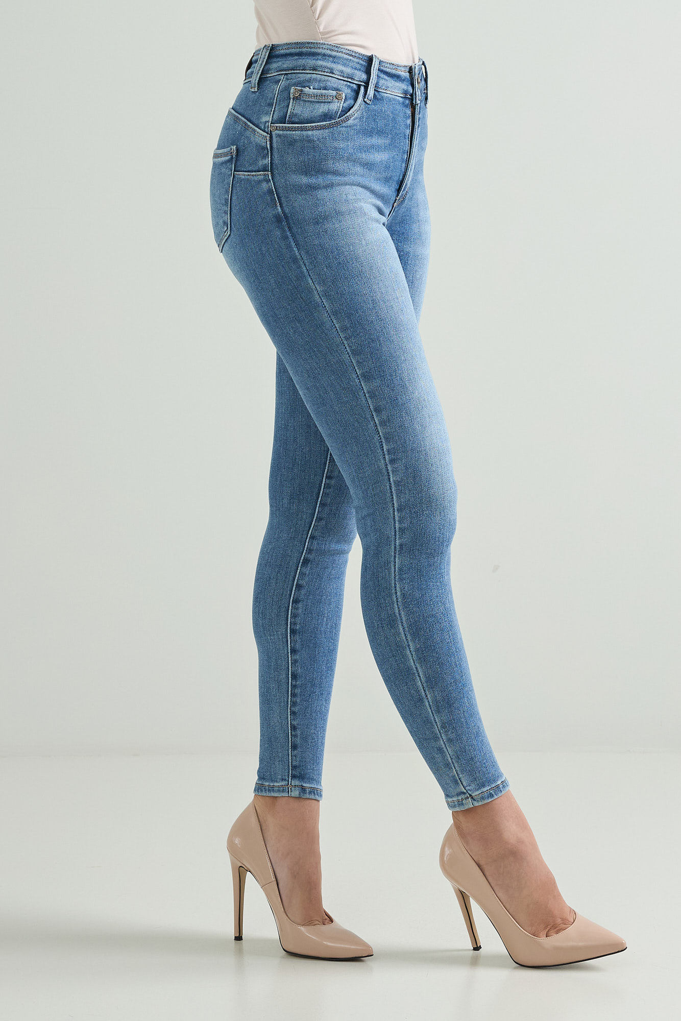 Picture of Skinny highwaisted jeans