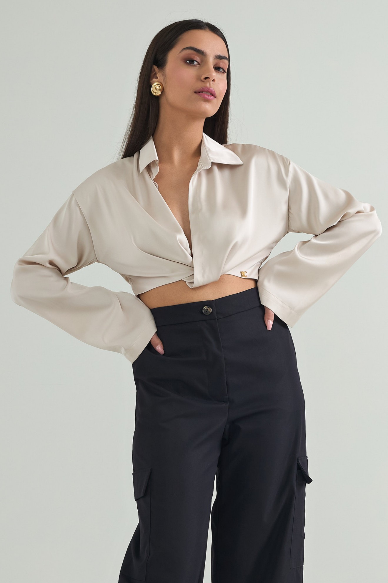 Picture of Satin crop top