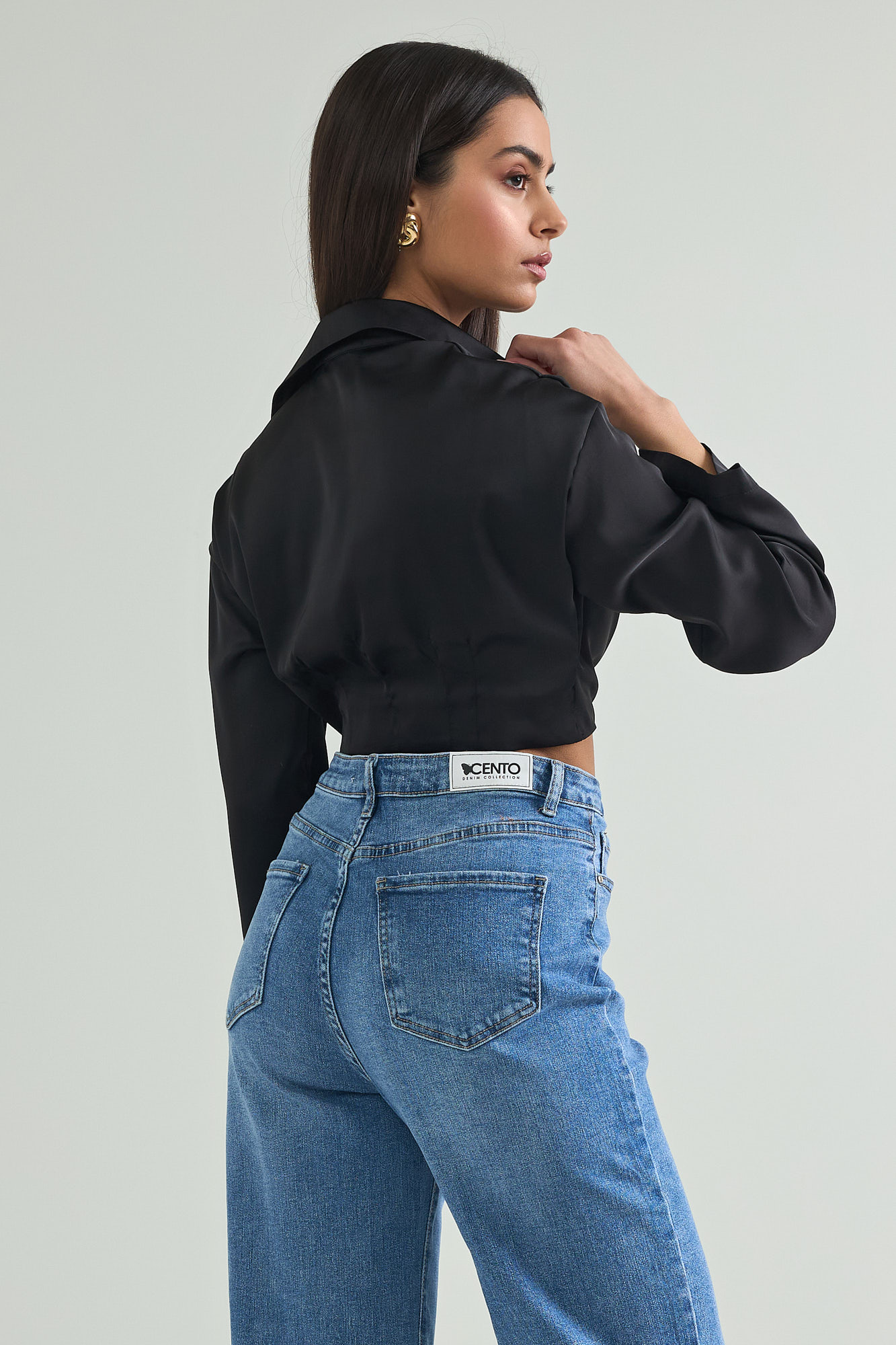 Picture of Satin crop top