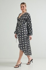 Picture of Wrap maxi dress