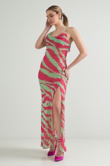 Picture of Backless draped dress