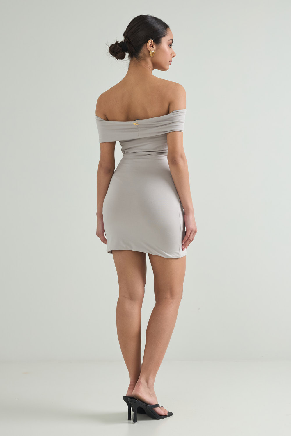 Picture of Strapless mini bamboo dress