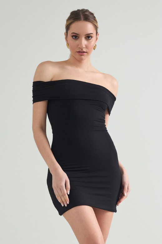 Picture of Strapless mini bamboo dress