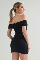 Picture of Strapless mini bamboo dress