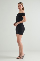 Picture of Strapless mini bamboo dress