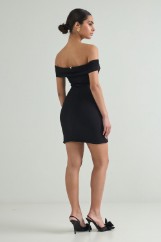 Picture of Strapless mini bamboo dress