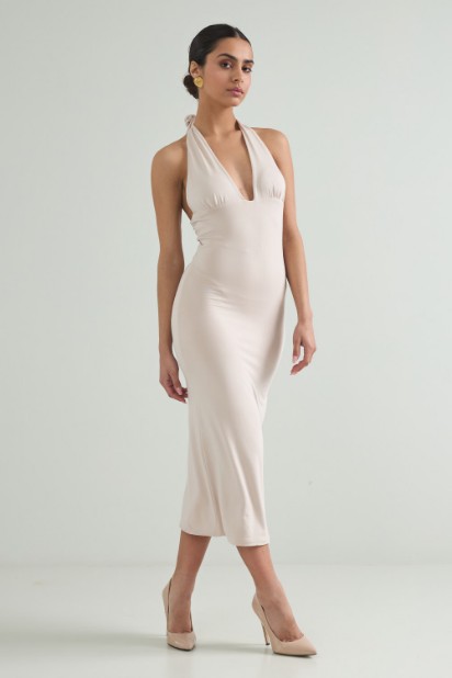 Picture of Halter bamboo dress
