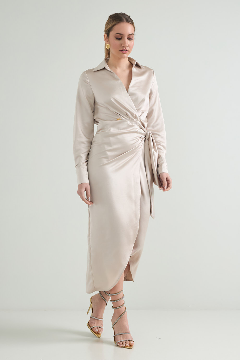 Picture of Maxi wrap dress