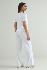 Picture of Cotton pants with waistband