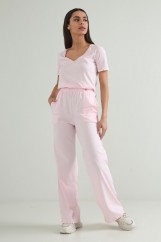 Picture of Cotton pants with waistband