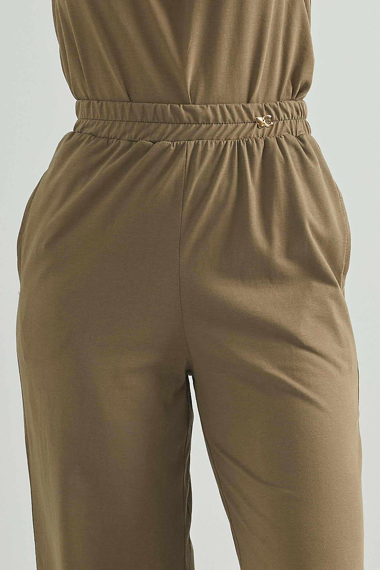 Picture of Cotton pants with waistband