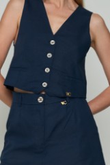 Picture of Basic linen waistcoat