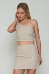 Picture of One shoulder top with knot