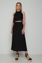 Picture of Linen top with back fastening
