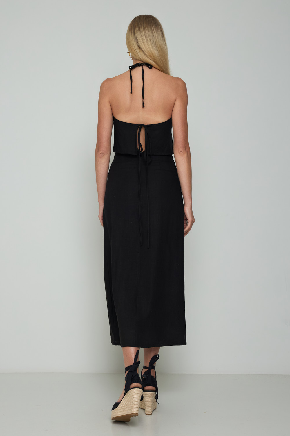 Picture of Linen top with back fastening